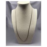 Lot 2 Italian 925 Sterling Silver Necklace
