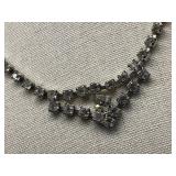 Elegant Vintage Rhinestone Necklace Jewelry