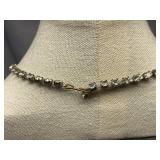 Elegant Vintage Rhinestone Necklace Jewelry