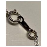 Wander and Lust Pearl Drop Necklace Sterling Silver 925