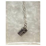 Sterling Silver 925 Cross Pendant Necklace