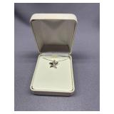 Starfish Sterling Silver 925 Pendant Necklace