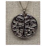 Sterling Silver 925 Tree of Life Pendant