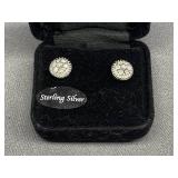 R.H. Macy & Co Sterling Silver 925 Stud Earrings
