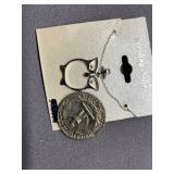 Sterling Silver 925 Owl Necklace