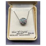 Sterling Silver 925 Swarovski Elements Necklace