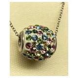 Sterling Silver 925 Swarovski Elements Necklace