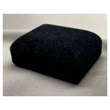 Emerald Diamond Cross Pendant Sterling Silver 925