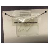 Hide & Stone Sterling Silver 925 Boot Charm Necklace