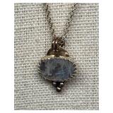 Kaypea Sterling Silver 925 Moonstone Necklace