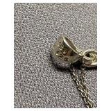 Sterling Silver 925 Wrench Pendant Necklace