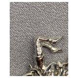 Vintage Sterling Silver 925 Charm Bracelet