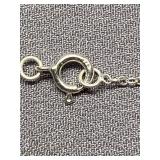 Red Heart Sterling Silver 925 Pendant Necklace