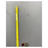 Red Heart Sterling Silver 925 Pendant Necklace