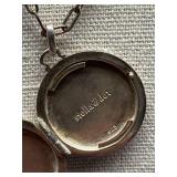 Stella & Dot Sterling Silver 925 Locket Necklace
