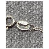 Sterling Silver 925 Necklace Lot with Cross & Coin Charms