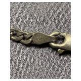 Vintage Italian 925 Sterling Silver Chain Necklace