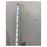 Vintage Italian 925 Sterling Silver Chain Necklace