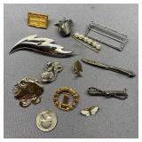 Vintage Brooch & Pin Assortment