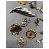 Vintage Brooch & Pin Assortment