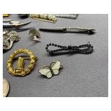 Vintage Brooch & Pin Assortment