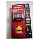 Husky Rechargeable Broad Range Headlamp 650 Lumens