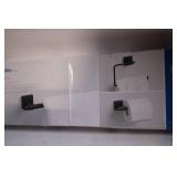 Franklin Brass Maxted 3-Piece Bath Hardware Set in Matte Black