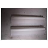 Pair of White Shelf Brackets