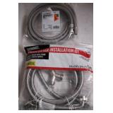 Everbilt Steam Dryer Installation Kit & 12 ft Icemaker Water Connector