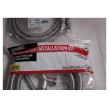 Everbilt Steam Dryer Installation Kit & 12 ft Icemaker Water Connector