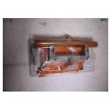 New Adjustable Stainless Steel Dough Cutter with Wooden Handle