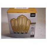 4-Pack Feit Electric LED Bulbs with Amber Glass Finish