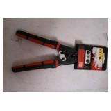 Heavy Duty Crimping Tool with Ergonomic Grip