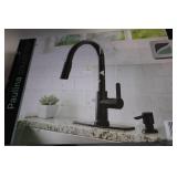 Glacier Bay Paulina Single Handle Pull-Down Kitchen Faucet with Soap Dispenser