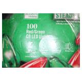 100-Count Red/Green C9 LED Christmas Lights