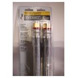 Everbilt Water Heater Installation Kit with Stainless Steel Hoses