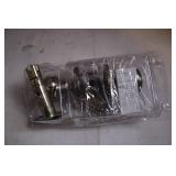 Unopened Brushed Nickel Door Knob Set with Hardware