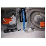Set of 2 Dishwasher Drain Hose Kits Corrugated Plastic