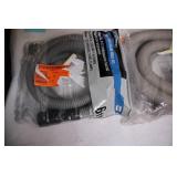 Set of 2 Dishwasher Drain Hose Kits Corrugated Plastic