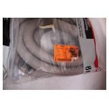 Set of 2 Dishwasher Drain Hose Kits Corrugated Plastic