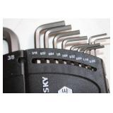 SAE Hex Key Allen Wrench Set by Husky - 13 Piece