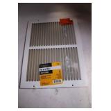14 in x 10 in Everbilt Air Return Grille for Wall or Ceiling