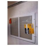14 in x 10 in Everbilt Air Return Grille for Wall or Ceiling