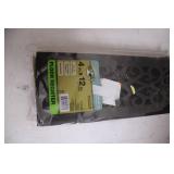 Hampton Bay 4 in x 12 in Floor Register with Steel Dampers