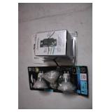 Pack of 3 Sylvania Enhance LED Light Bulbs and Electrical Switch