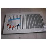 EZ-Flo 12" x 6" Wall/Ceiling Register Steel Construction