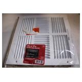 Everbilt 12 in x 12 in Ceiling & Wall Register with Smooth Glide Damper