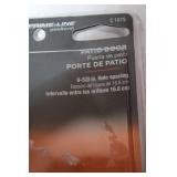 Prime-Line Patio Door Lock with Screws and Accessories