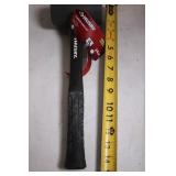 Husky 24oz Rubber Mallet with Grip Handle