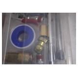 Comprehensive Air Compressor Accessory Kit in Plastic Case